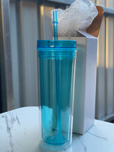 Load image into Gallery viewer, 19oz ACRYLIC SKINNY TUMBLER