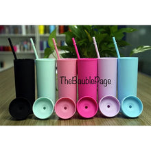 Load image into Gallery viewer, 19oz Double wall Matte Tumbler Cup