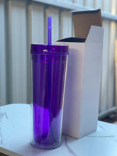Load image into Gallery viewer, 19oz ACRYLIC SKINNY TUMBLER