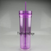 Load image into Gallery viewer, 19oz ACRYLIC SKINNY TUMBLER