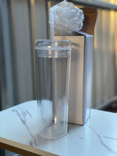 Load image into Gallery viewer, 19oz ACRYLIC SKINNY TUMBLER