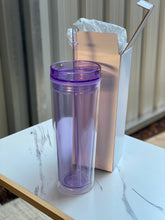 Load image into Gallery viewer, 19oz  ACRYLIC SKINNY TUMBLER
