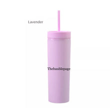 Load image into Gallery viewer, 19oz Double wall Matte Tumbler Cup
